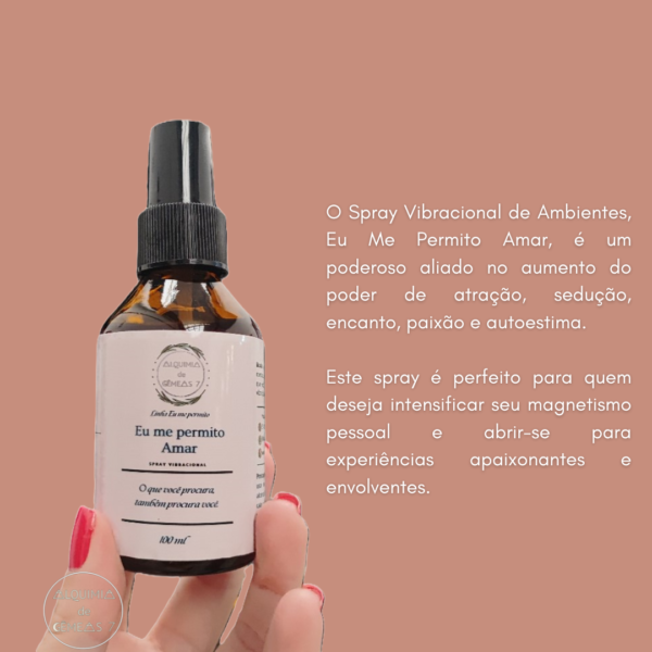 Spray Vibracional de ambientes, Eu Me Permito Amar - Imagem 2