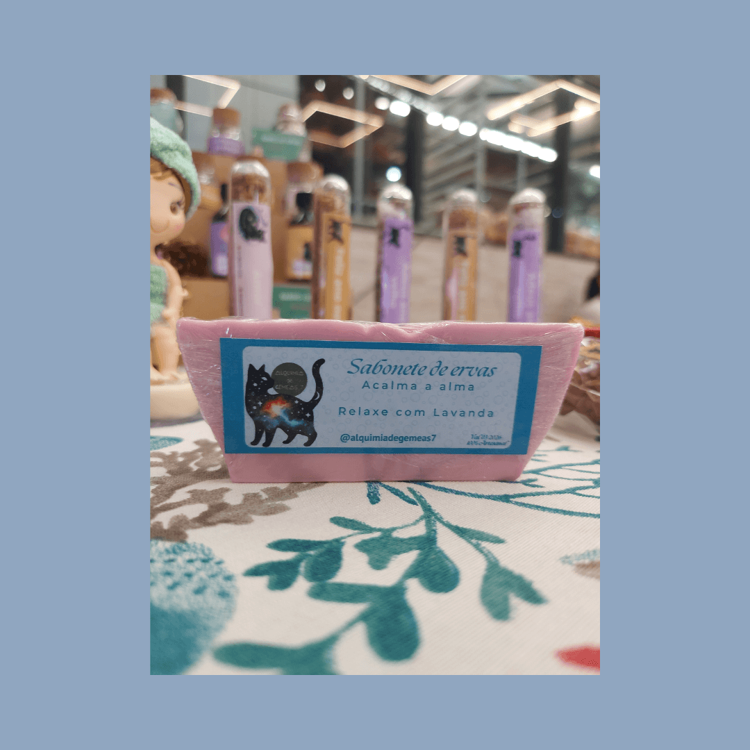 Sabonete com Ervas – Linha: Acalma a Alma