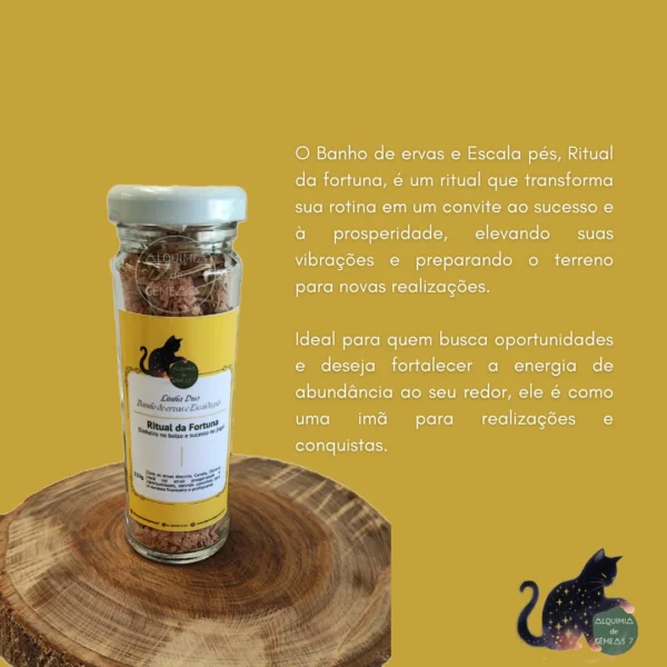 Banho e Escalda pés – Linha Duo: Ritual da Fortuna - Imagem 3