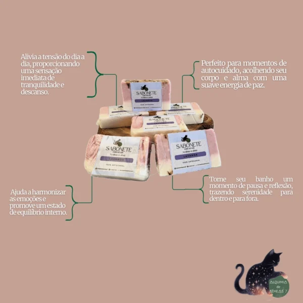 Sabonete com Ervas – Linha: Acalma a Alma - Imagem 2
