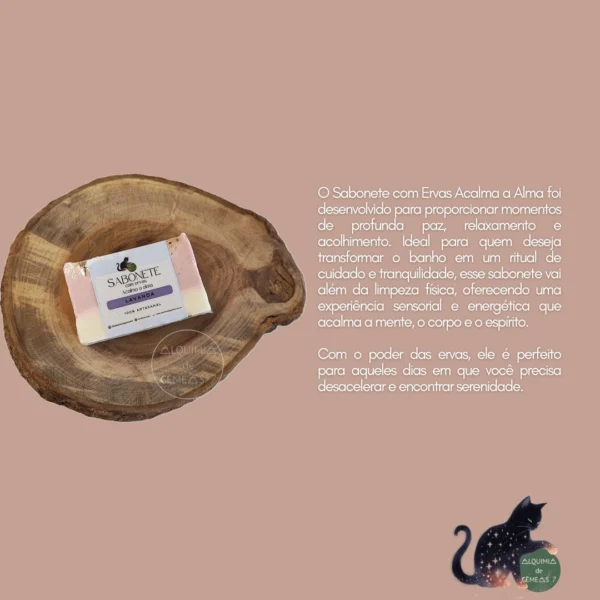 Sabonete com Ervas – Linha: Acalma a Alma - Imagem 3
