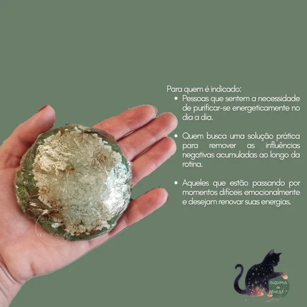 Sabonete com Ervas – Linha: Xô Zica - Imagem 3