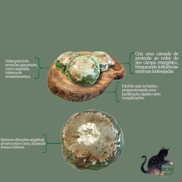 Sabonete com Ervas – Linha: Xô Zica - Imagem 5