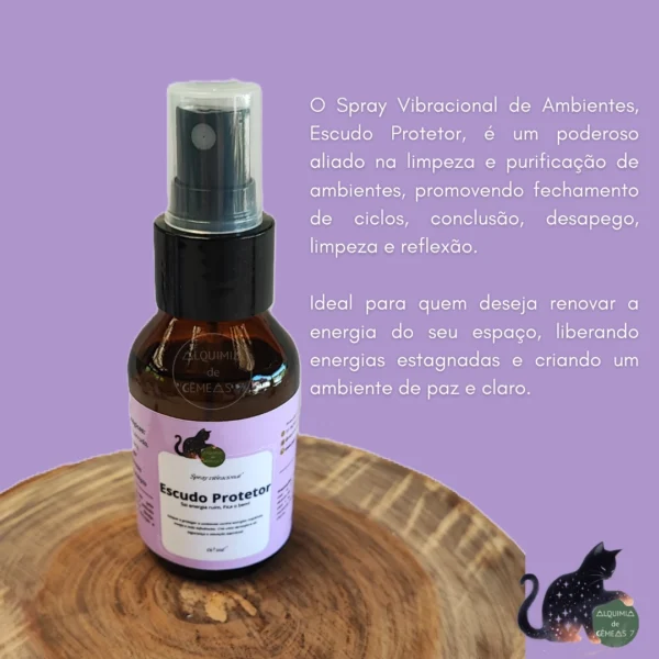 Spray Vibracional de Ambiente – Linha: Escudo Protetor - Imagem 2