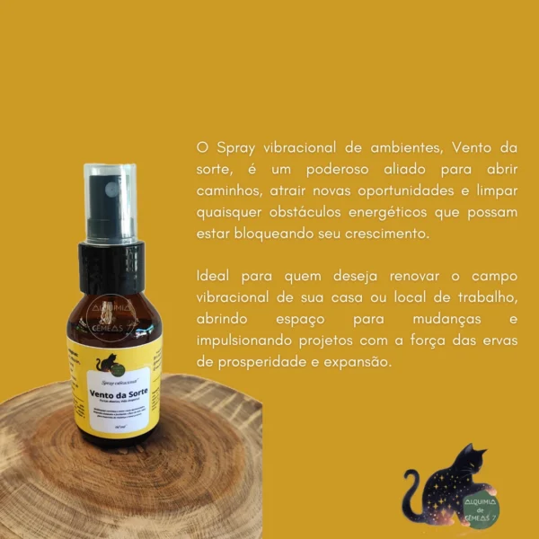 Spray vibracional de ambientes – Linha: Vento da Sorte - Imagem 2