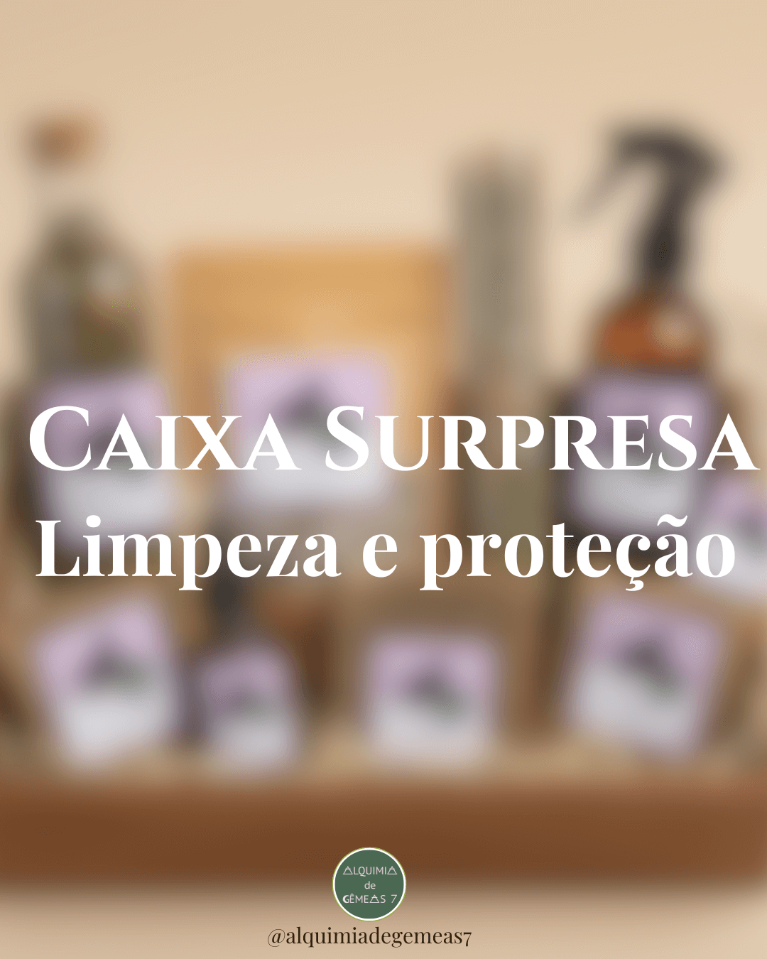 Caixa Surpresa Limpeza e Proteção